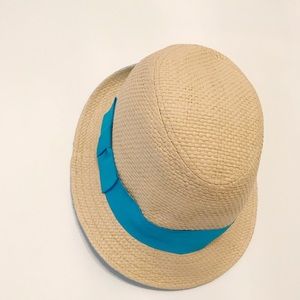 Rattan and Aqua Fedora